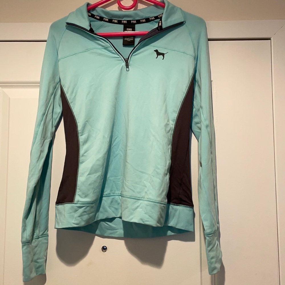 VS Pink quarter zip